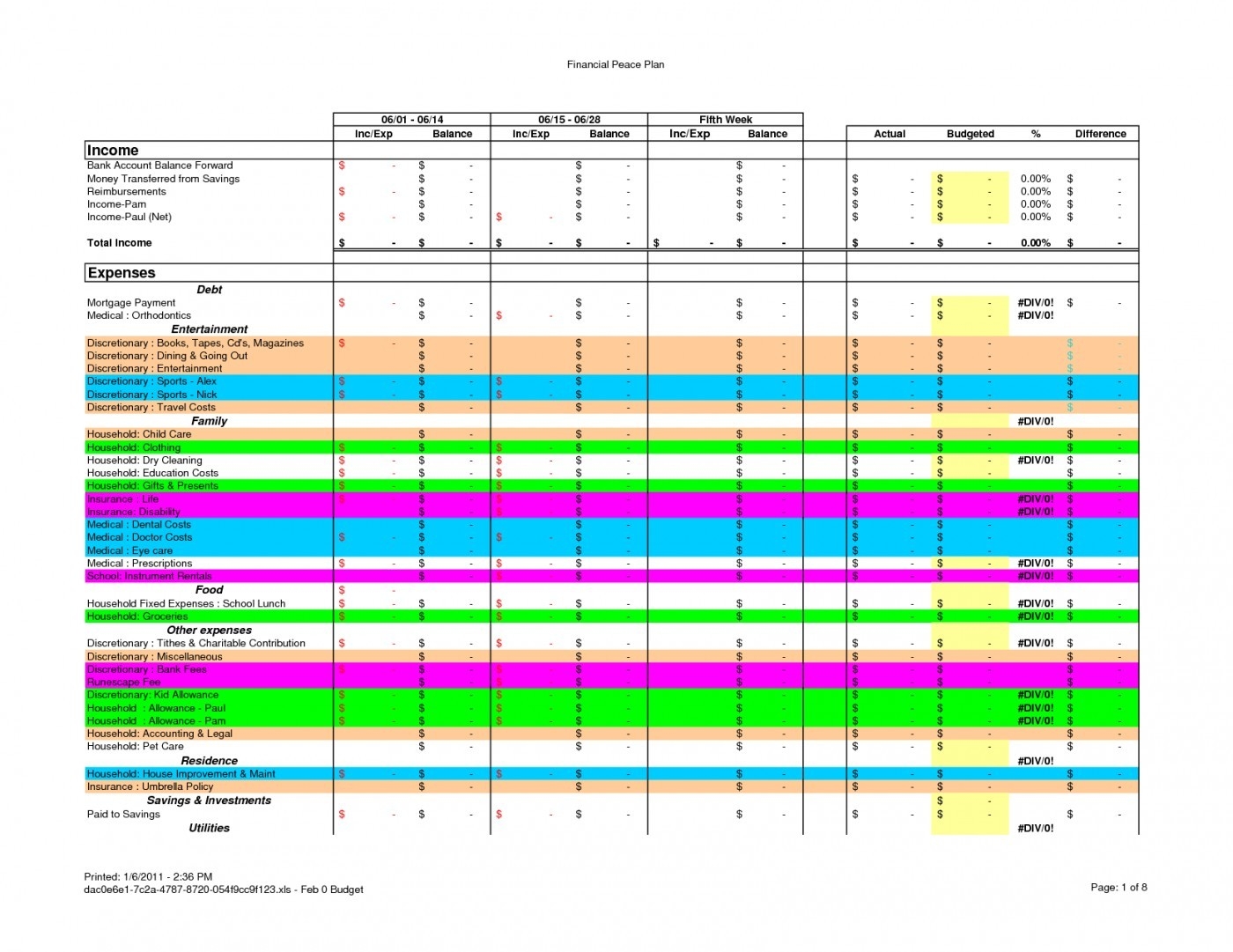 001 Excel Monthly Budget Template Free Image Impressive-Biweekly Transit Template Excel