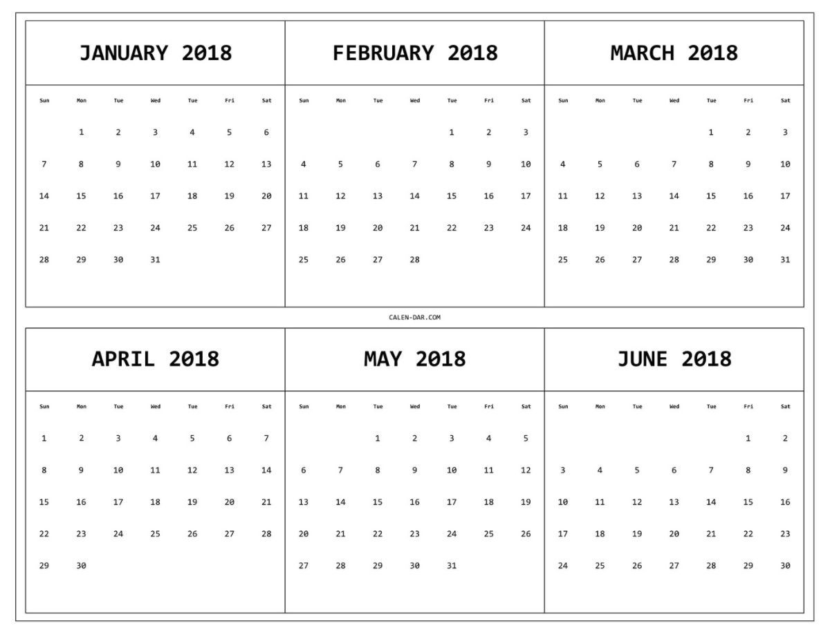 001 Monthning Calendar Template Printable Line Templates Of-One Page 6 Month Plan Template