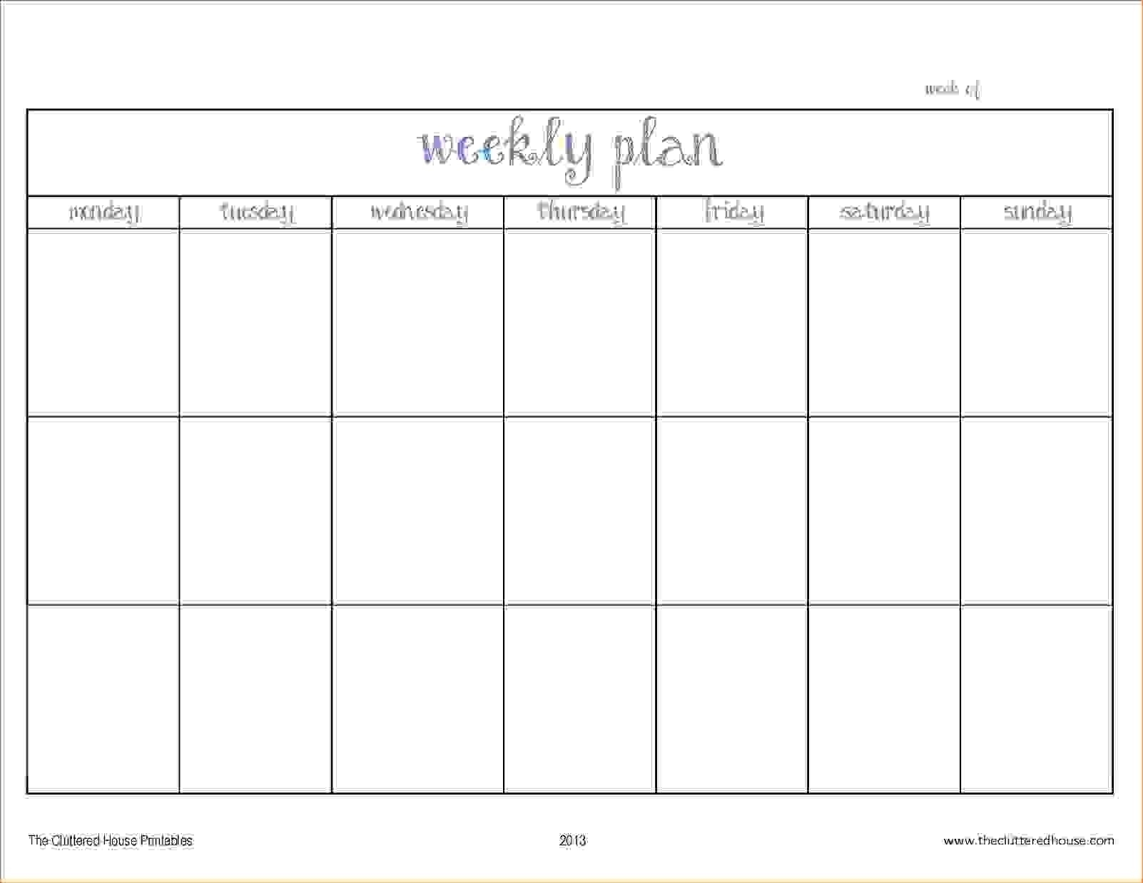 005 Lesson Two Week Plan Template Amazing Templates ~ Fanmail-Us-Two Week Schedule Template