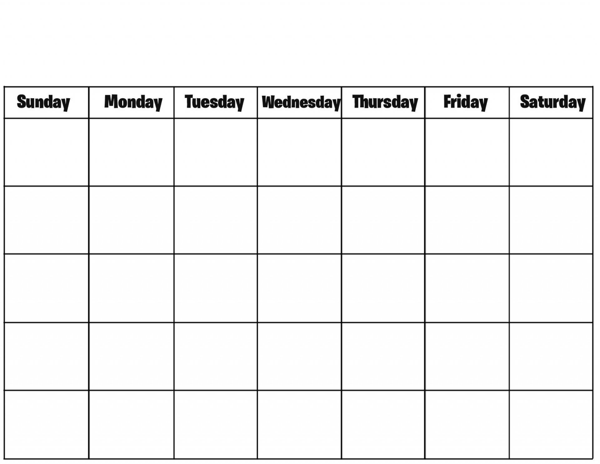 010 Free Printable Calendar Templates Template Surprising-Free Blank Printable Calendar Template Weekly