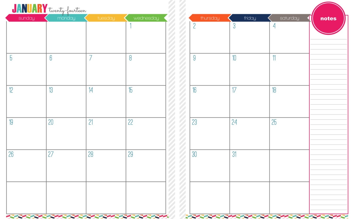 12 Images Of Two-Page Monthly Calendar Template Blank-Blank Monthly Calendar Template 2 Page