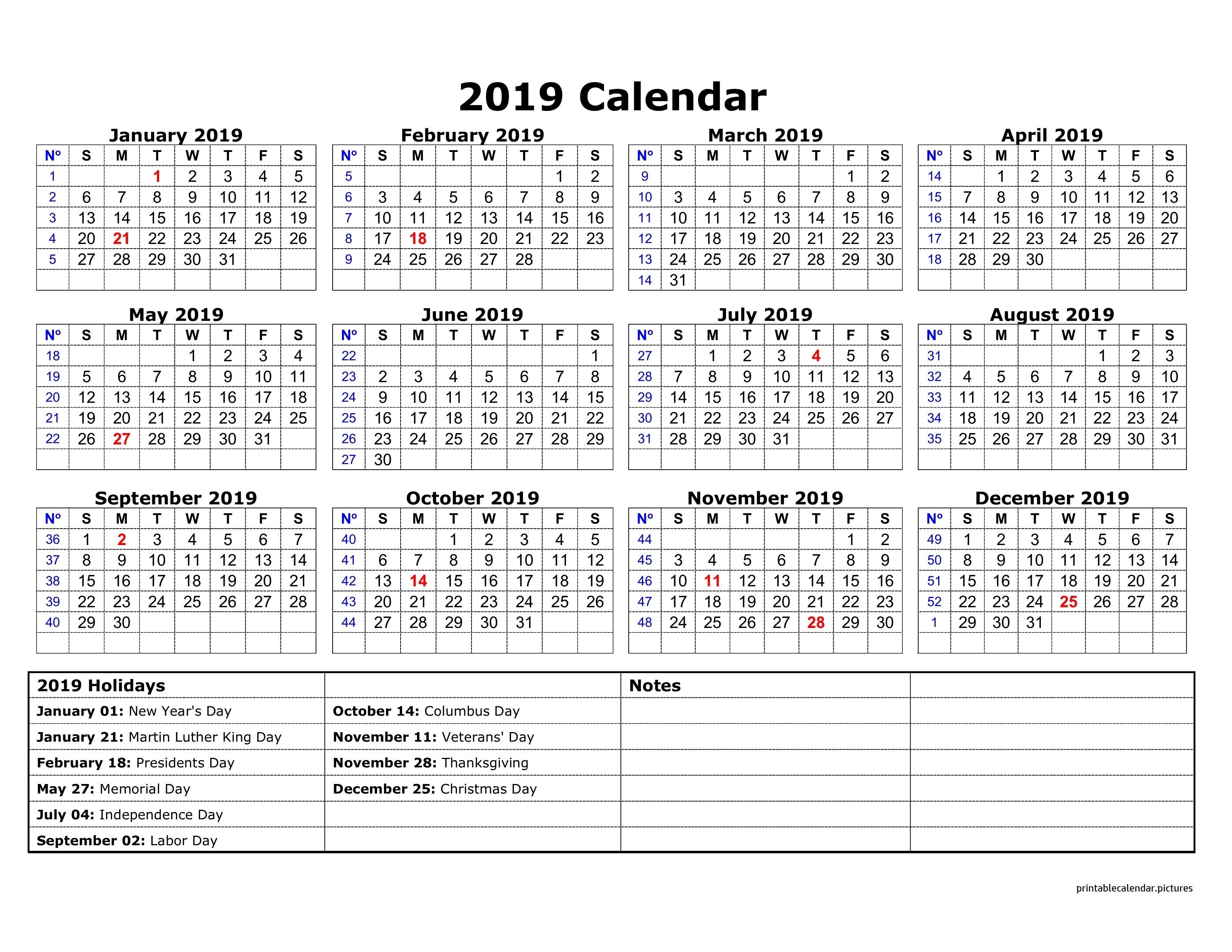 2019 Calendar Holidays Australia | 2019 Calendar Holidays-Printable 3 Month Calendar With Us Holidays