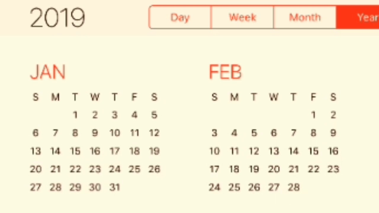 2019 Calendar-January 2020 Calendar In Urdu