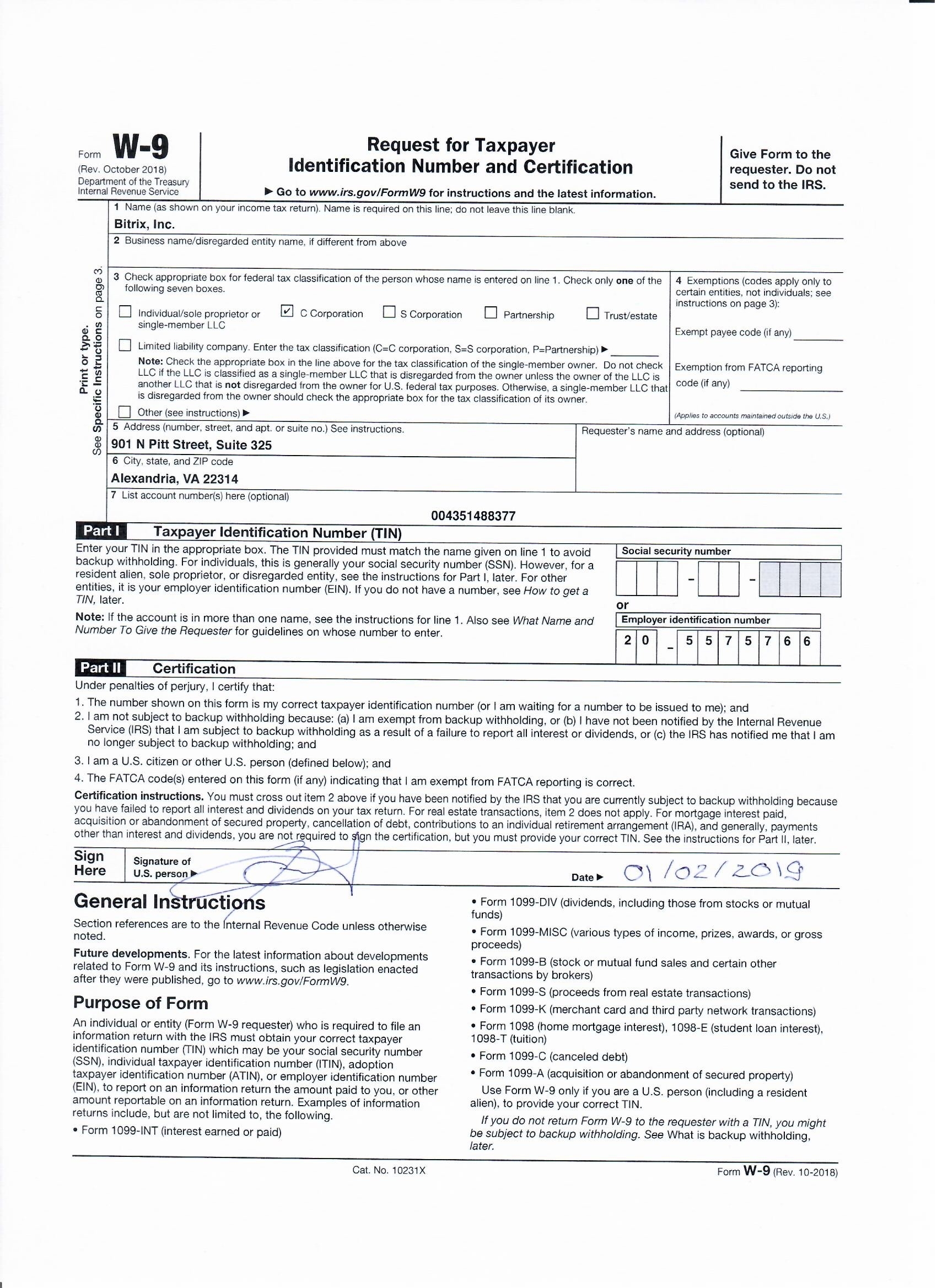 2019 W9 | Calendar Template Printable-Blank W 9 Forms Printable 2020 Irs