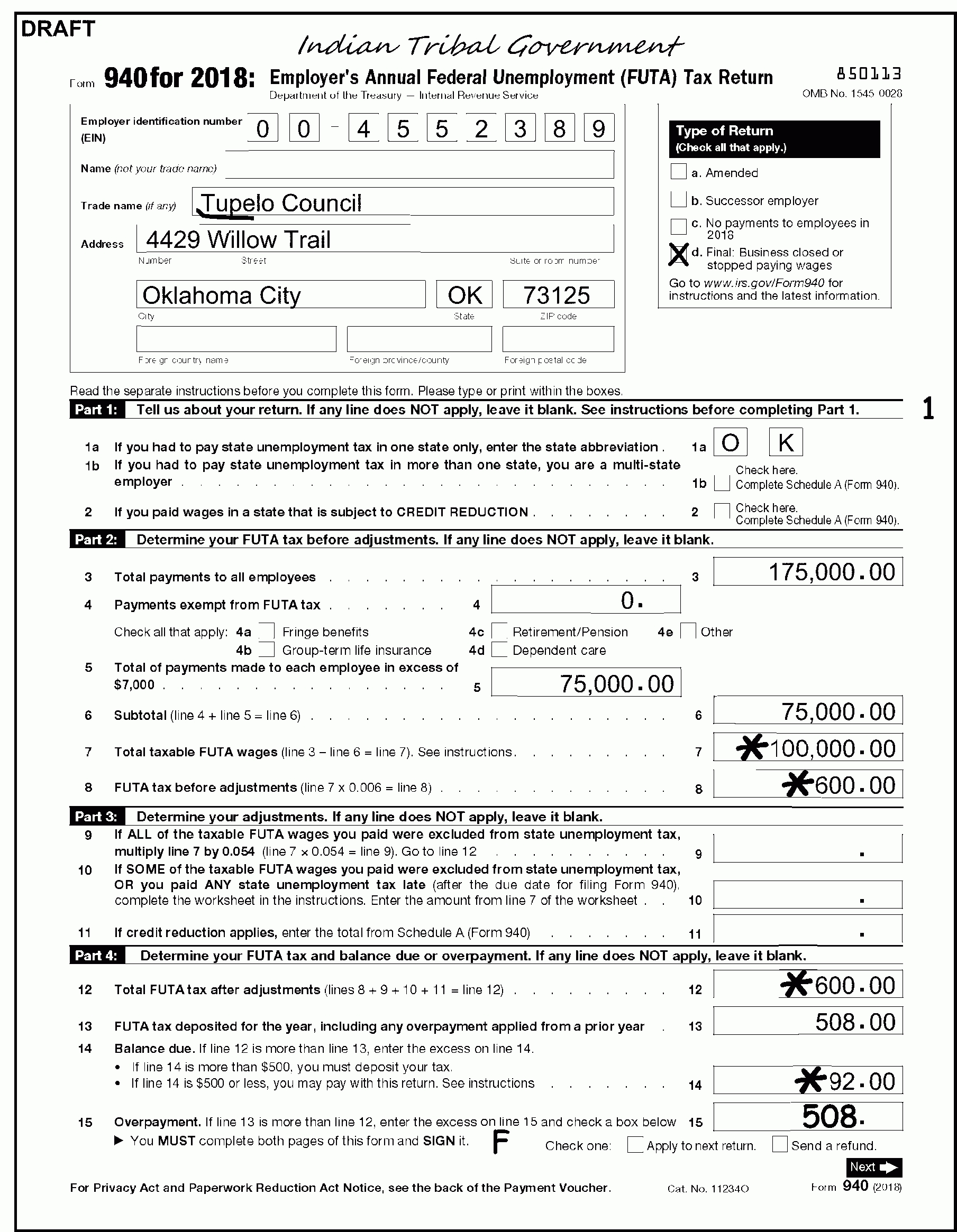 3.11.154 Unemployment Tax Returns | Internal Revenue Service-Blank Tn 2020 W9