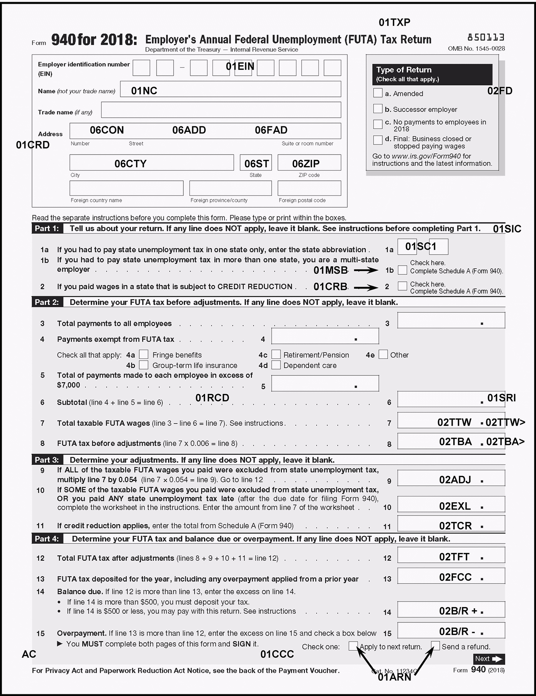 3.12.154 Unemployment Tax Returns | Internal Revenue Service-Form W9 Blank 2020
