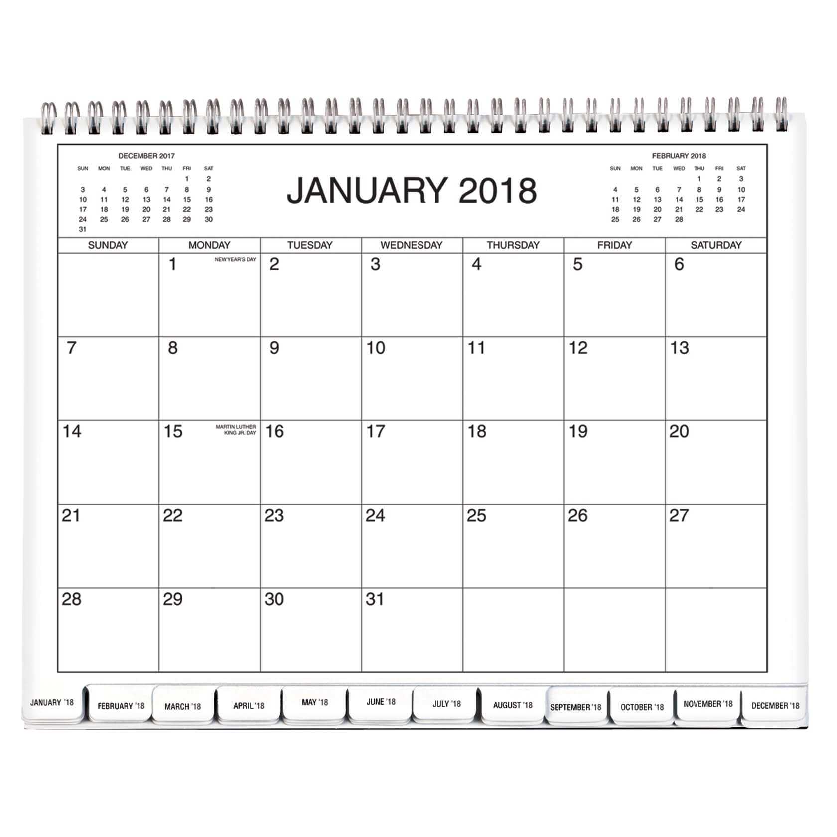 5 Year Calendar 2018-2019-2020-2021-2022 - Monthly Calendar-Monthly Bill Calendar 2020