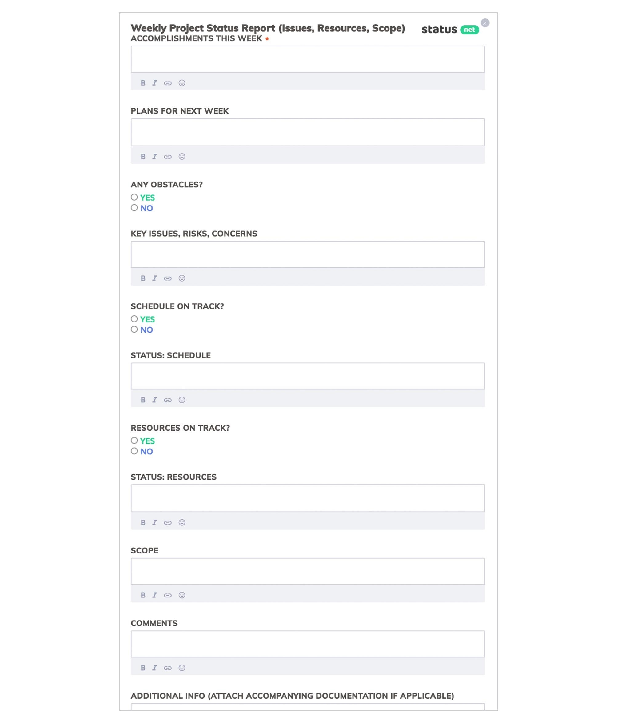 6 Awesome Weekly Status Report Templates | Free Download-4 Day Work Week Template