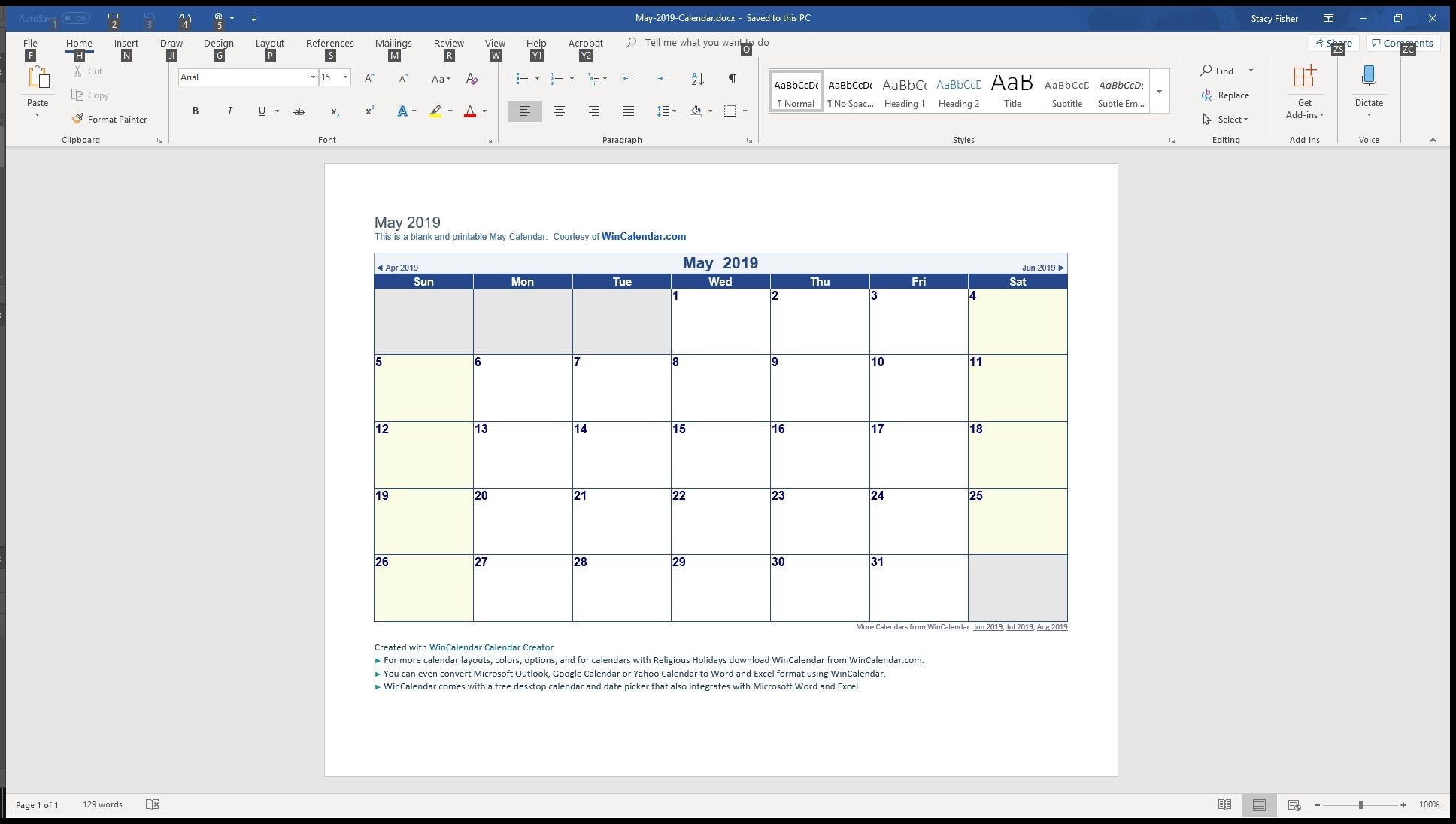 7 Top Place To Find Free Calendar Templates For Word-Word Monthly Calendar Template Word 2010