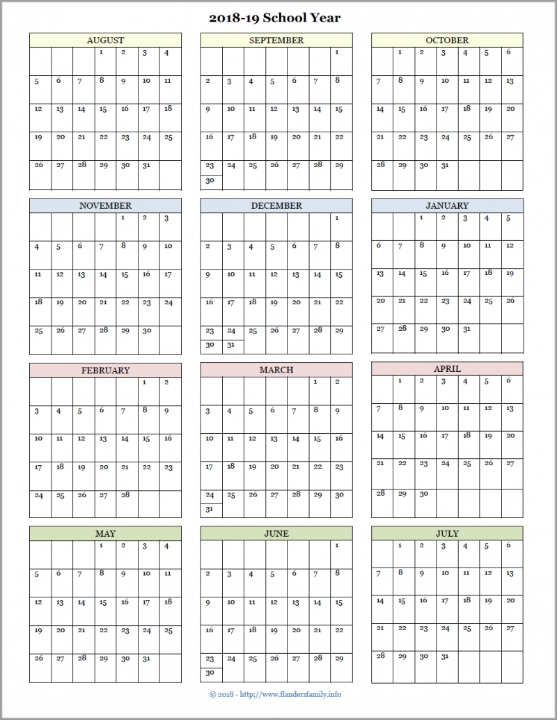 Academic Calendar 24 25 Template