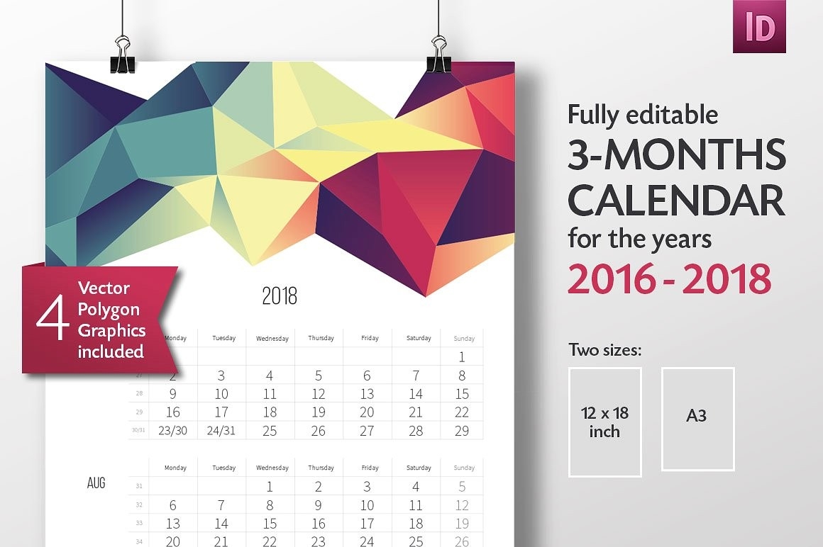 Adobe Indesign 2018 Calendar Template | Calendar Template 2019-Calendar Template Indesign Free