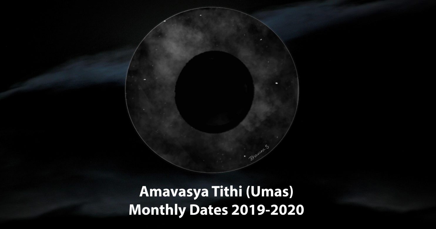 Amavasya Tithi Dates 2019-2020 - Ishwar Maharaj-January 2020 Calendar Amavasya