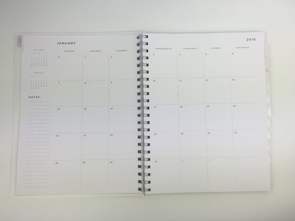 American Crafts Weekly Planner Review (Pros, Cons &amp; A Video-Spiral Bound Monthly Calendar