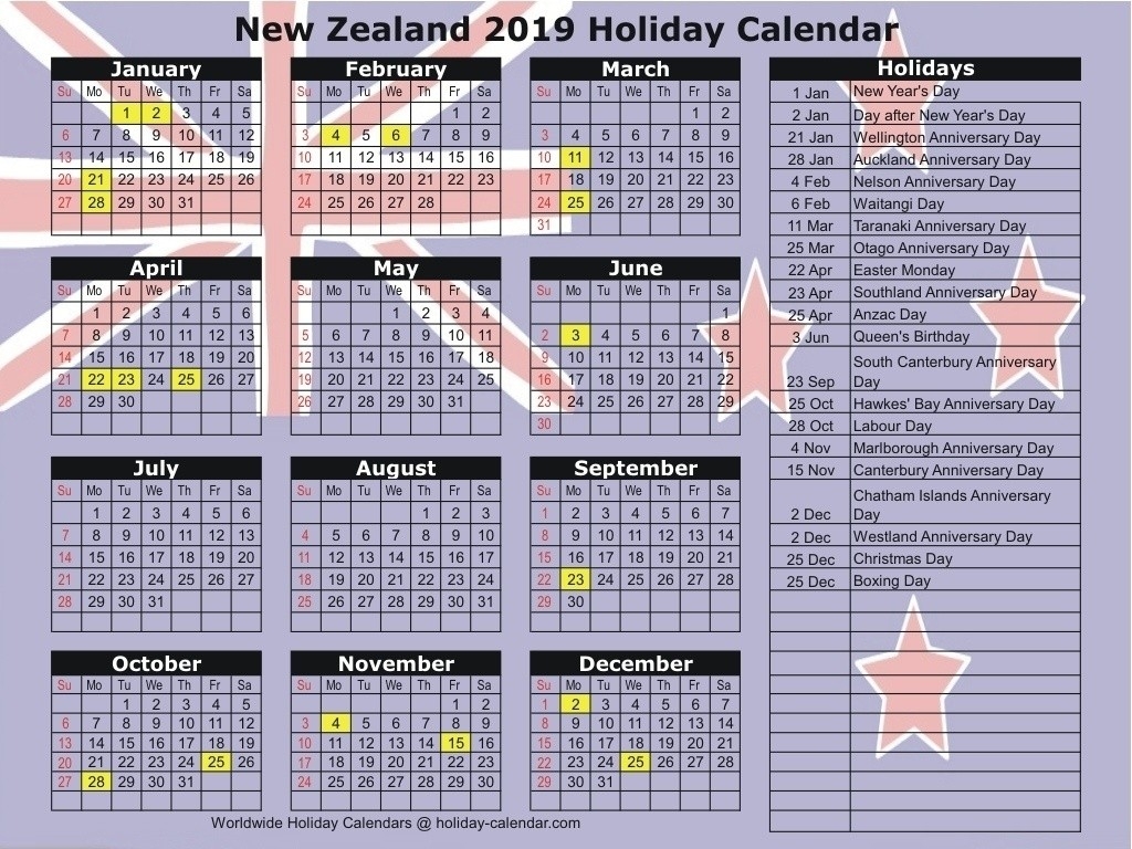 April Calendar 2020 Nz » Creative Calendar Ideas-January 2020 Calendar Nz