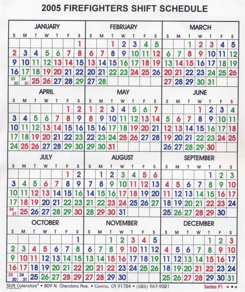 Awesome 20 Design Shift Calendar 2019 | Blank Calendar Templates-Firefighter Shift Calendar Template
