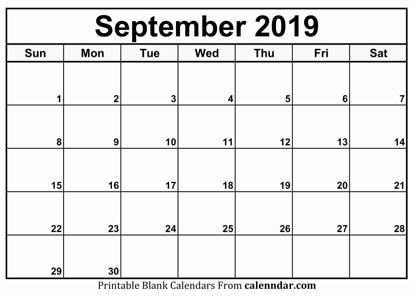 Beautiful 35 Illustration September 2019 Blank Printable-Blank Printable Catholic Calender September