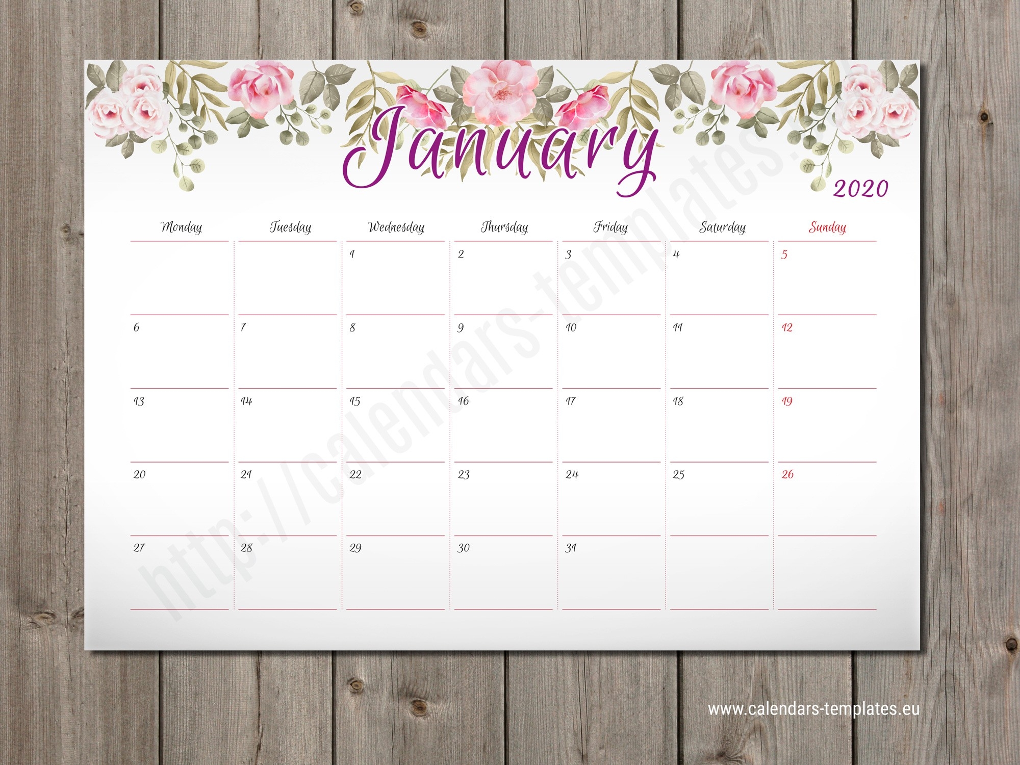 Best 2020 Monthly Planners Templates. Pdf, Eps, Svg And Wmf-Blank W9 2020 Printable Pdf