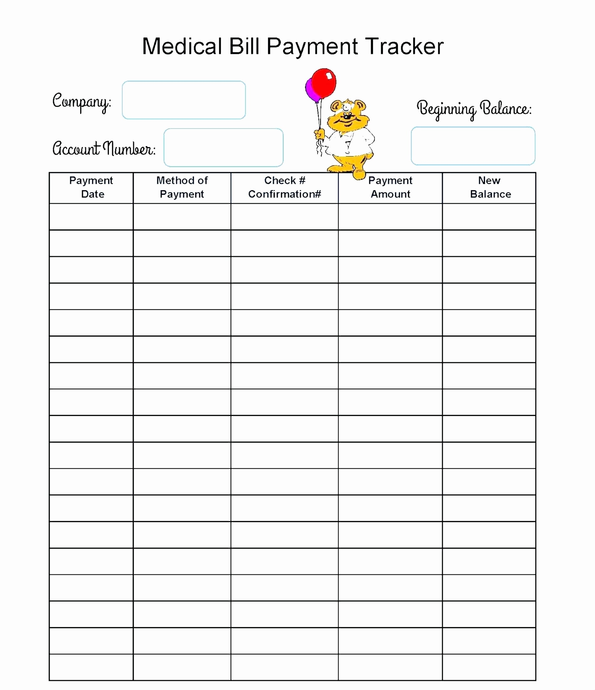 Bill Due Date Template Pdf | Calendar Template Printable