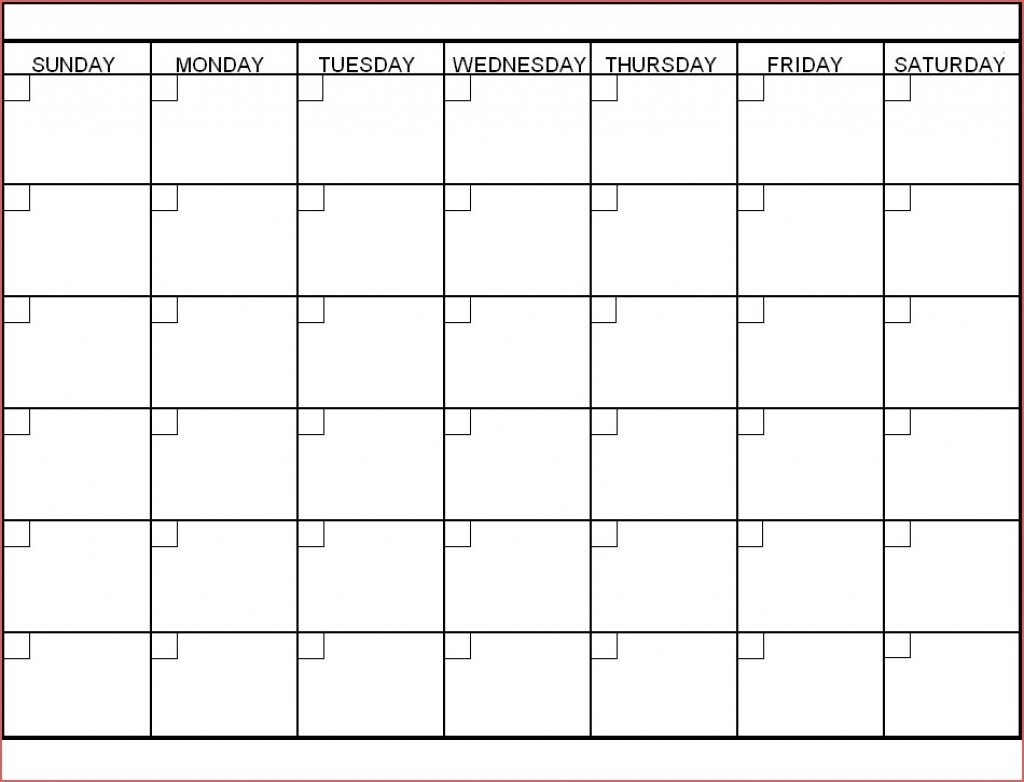 Blank 30 Day Calendar Template | Template Calendar Printable-Blank Template For 30 Days