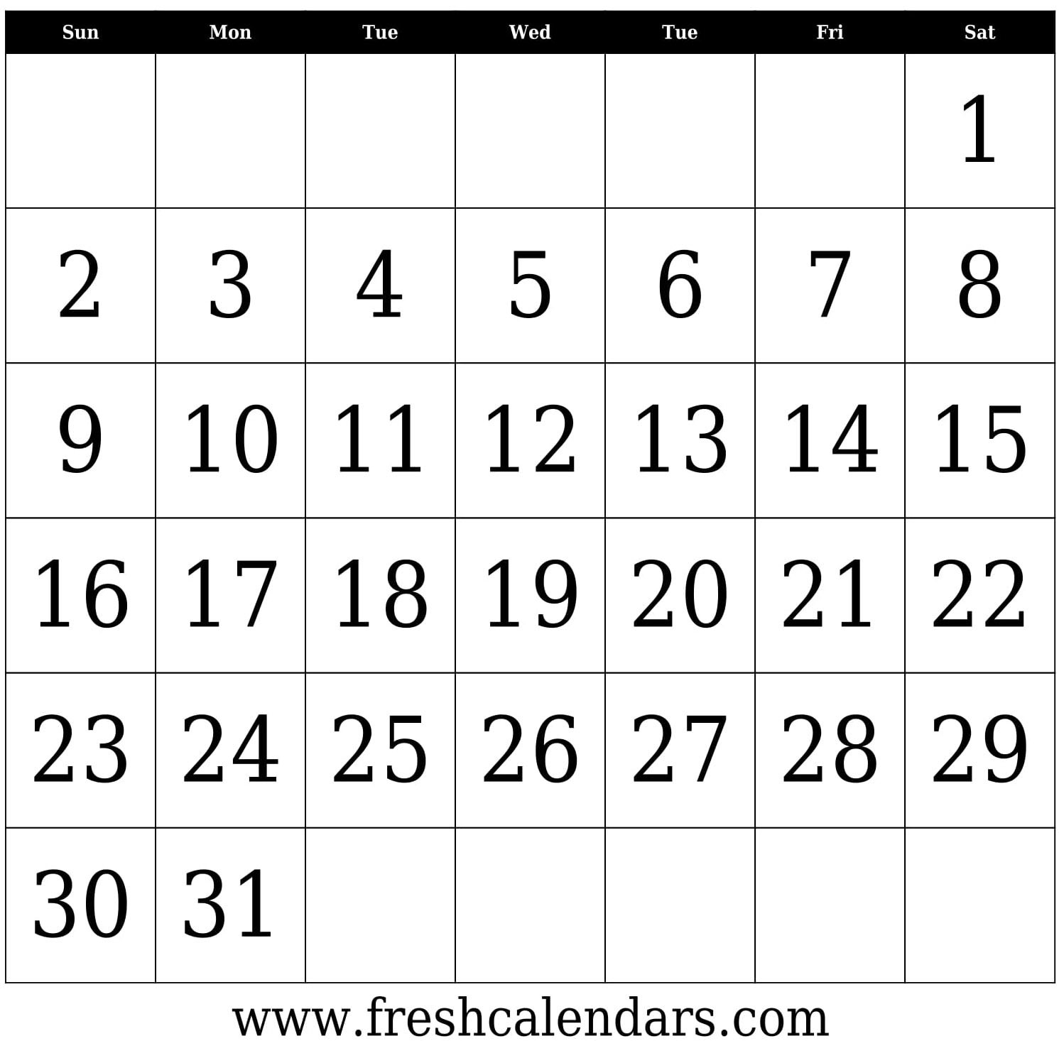 Blank Calendar: Wonderfully Printable 2019 Templates-2020 Calendar Labs Template