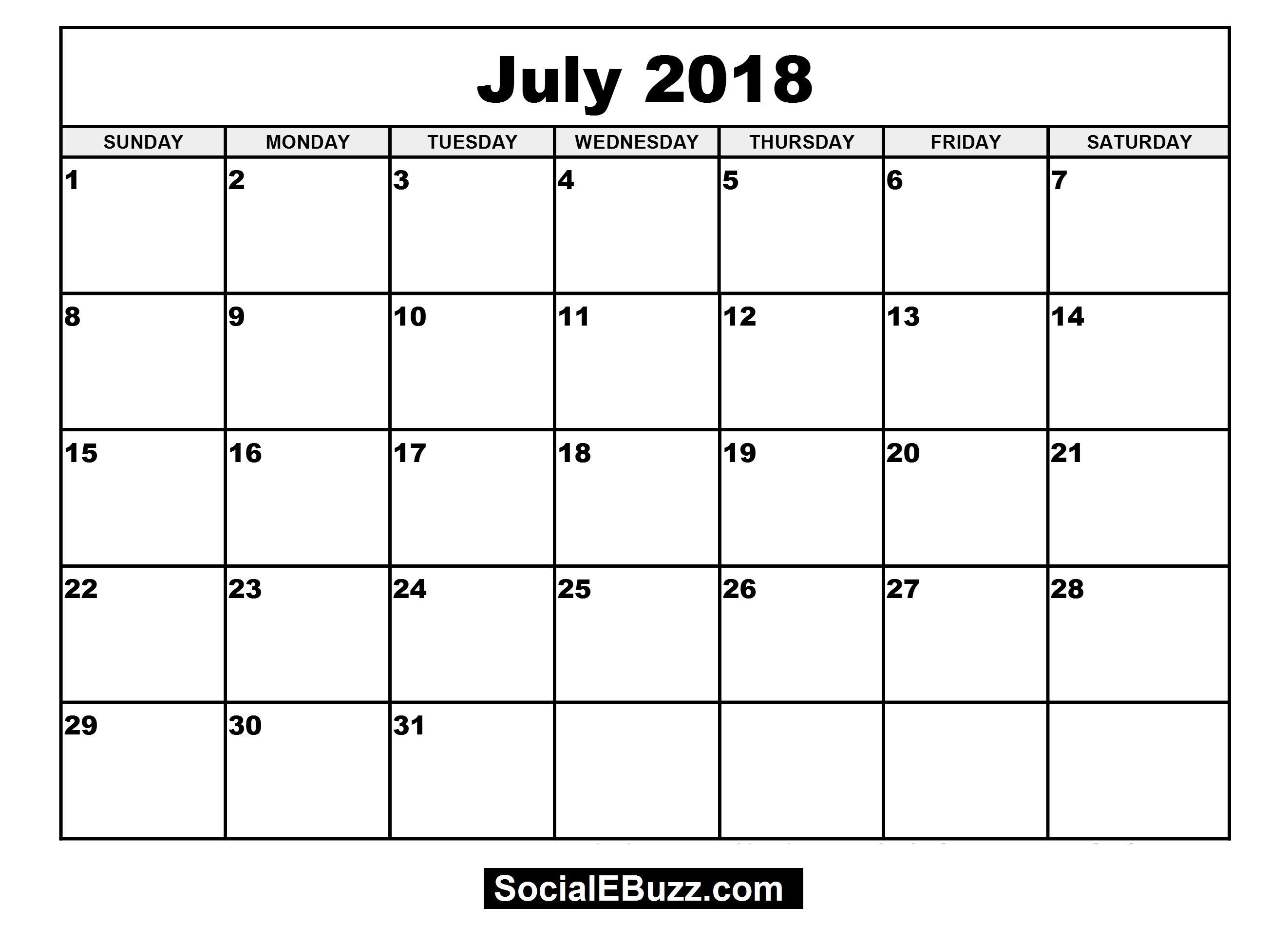 Blank Monthly Calendar For 4×6 2018 Printable For 100 % Free-4X6 Printable Calendar Templates