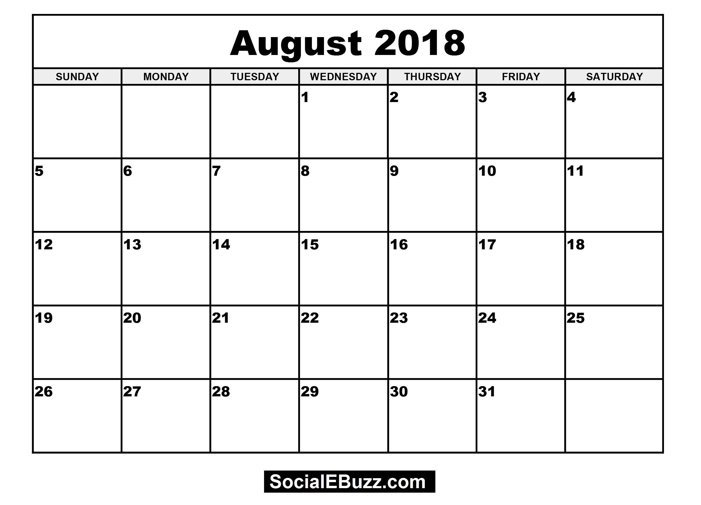 Blank Monthly Calendar For 4×6 2018 Printable For 100 % Free-Blank Calendar Template 4X6