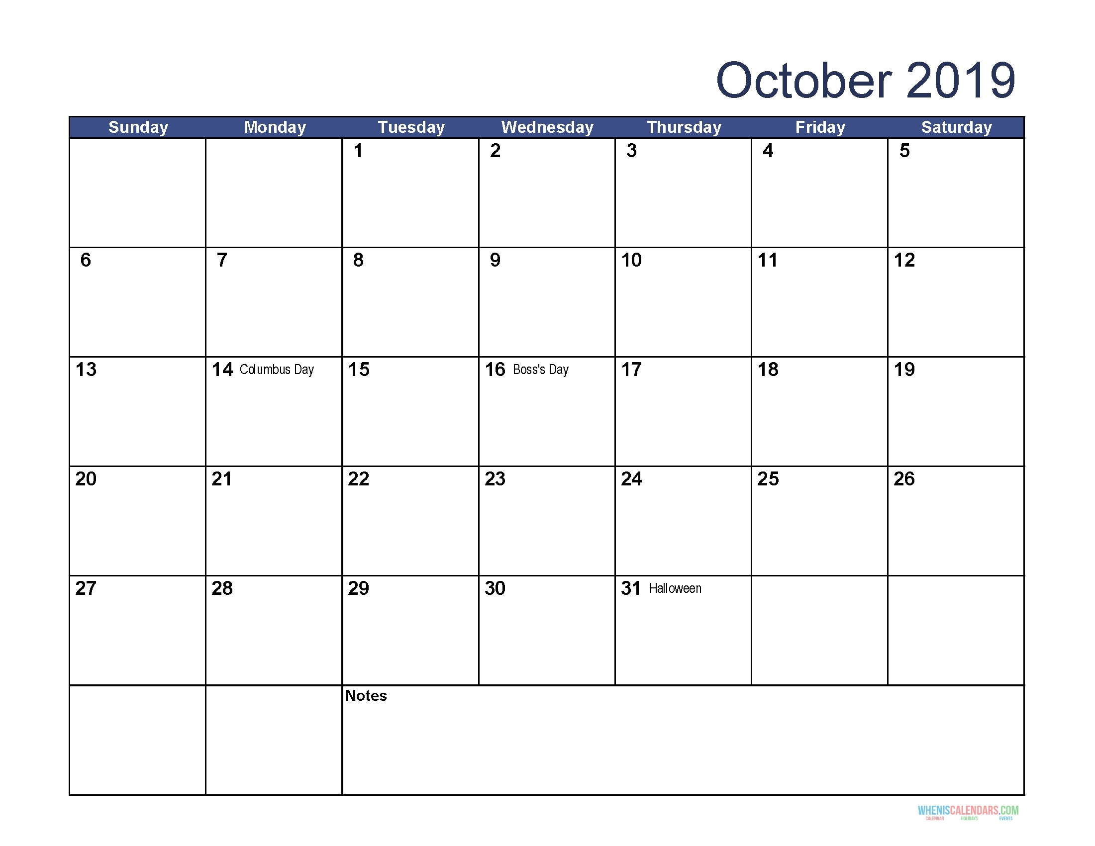Calendar Jewish Holidays October 2019 • Printable Blank-Blank Calendar Template With Jewish Holidays