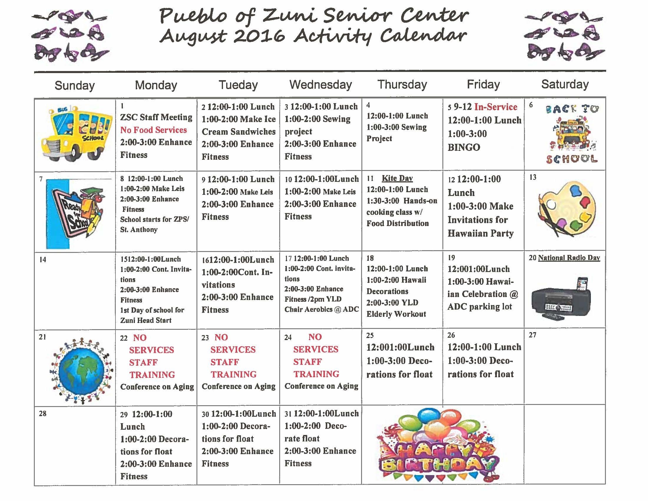 Calendar-National Monthly Calendar For Food