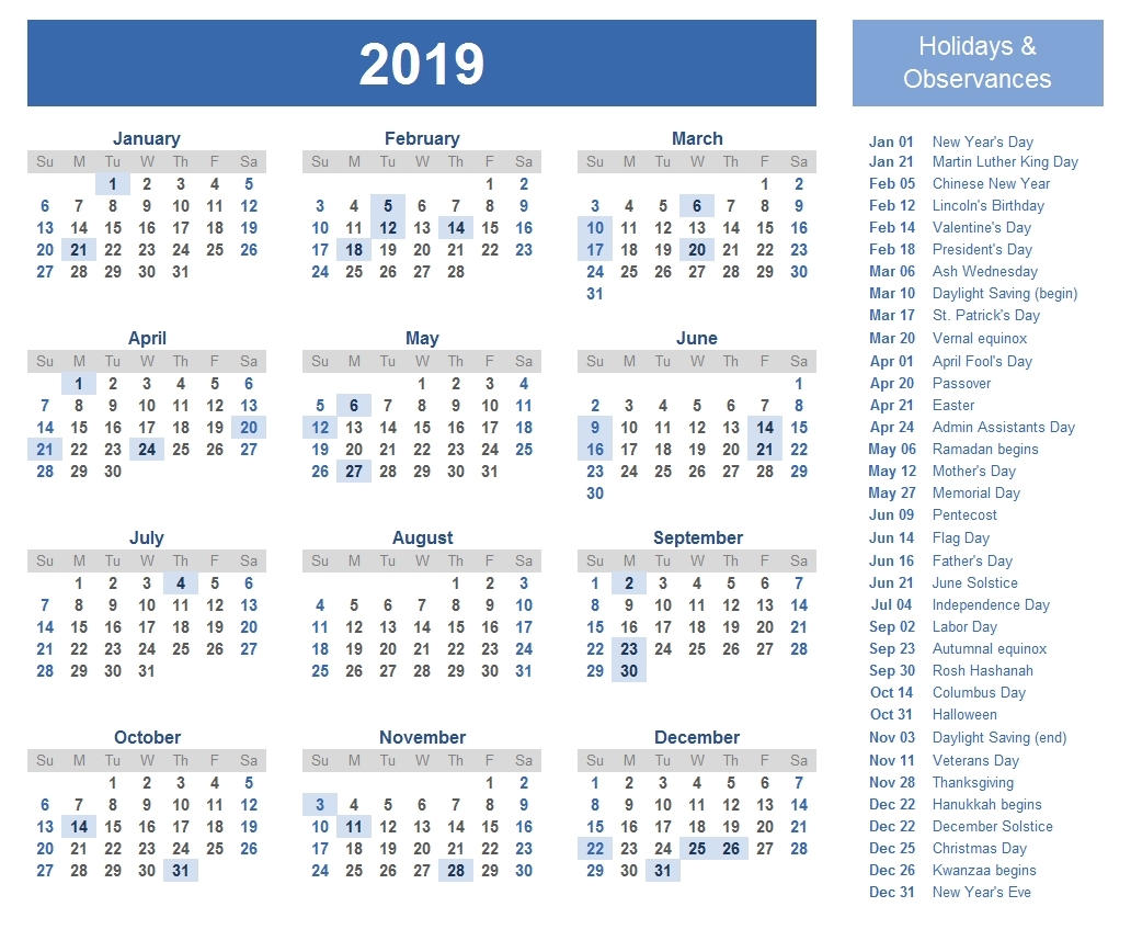 Calendar Public Holidays South Africa 2019 • Printable Blank-Public Holidays 2020 South Africa