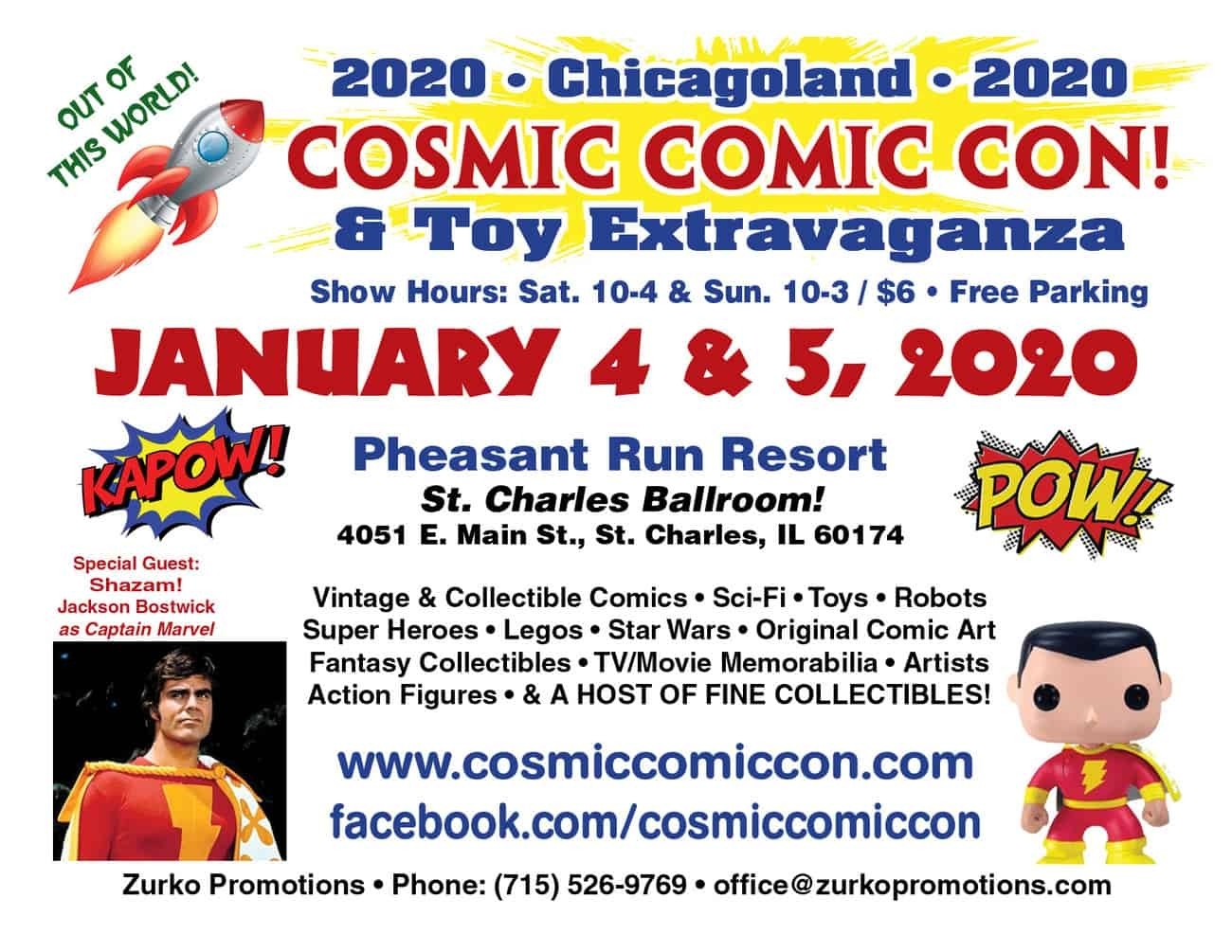 Cosmic Comic Con (January 2020) | Convention Scene-Las Vegas Event Calendar January 2020