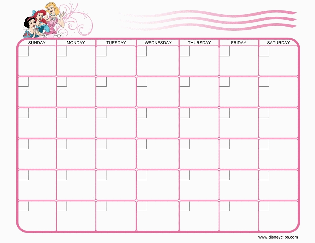 Disney Countdown Calendar Printable Calendar Template-Countdown Calendar Template Printable
