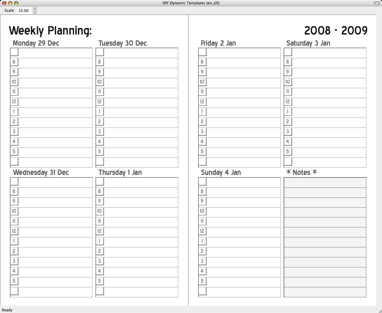 4 day work week template calendar template printable