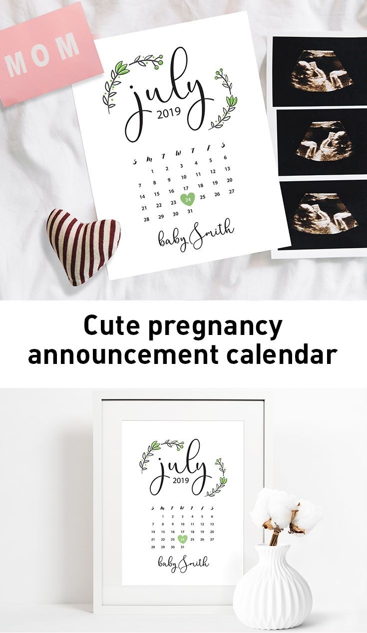 February 2020 Pregnancy Announcement, Baby Due Date Spring-Bady Due Date Calendar August 2020 Template