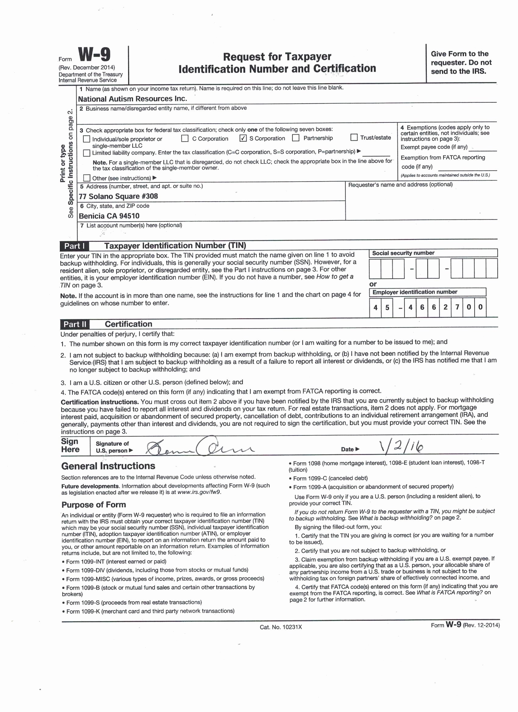 Fillable Generic Personal Financial Statement For Free W 9-Free Printable W-9 Forms Blank