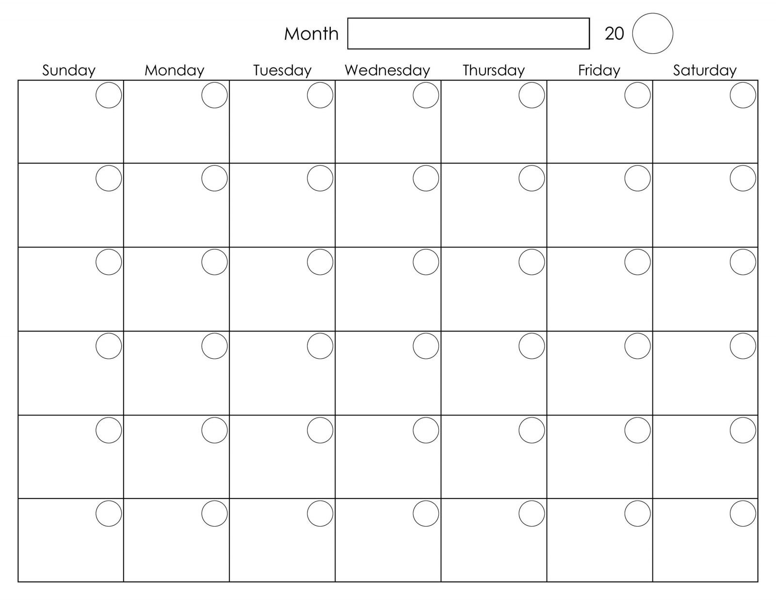 Free Blank Printable Calendar 2019 With Holidays Template-Monthly Monday To Friday Calendar