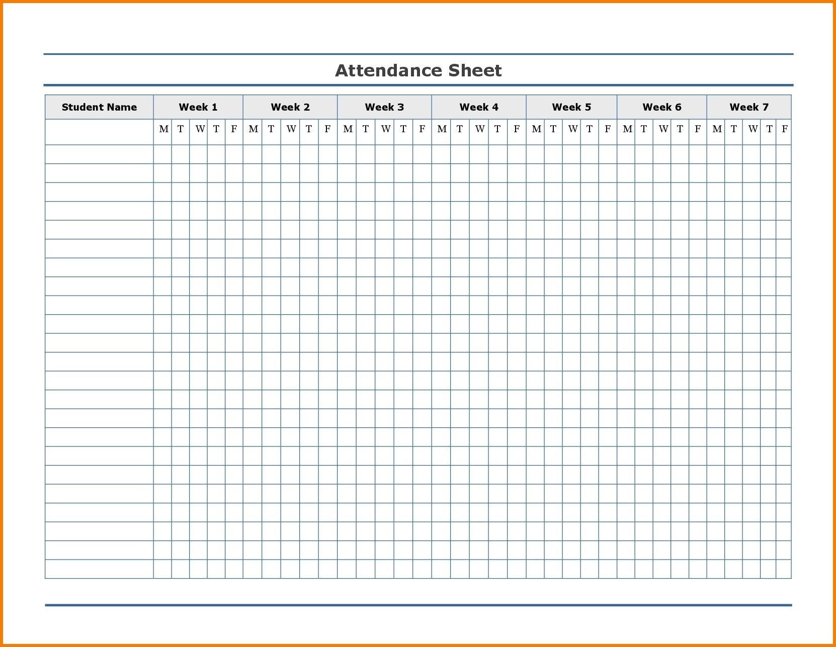 Free Employee Attendance Calendar | Employee Tracker-Free Monthly 2020 Attendance Template