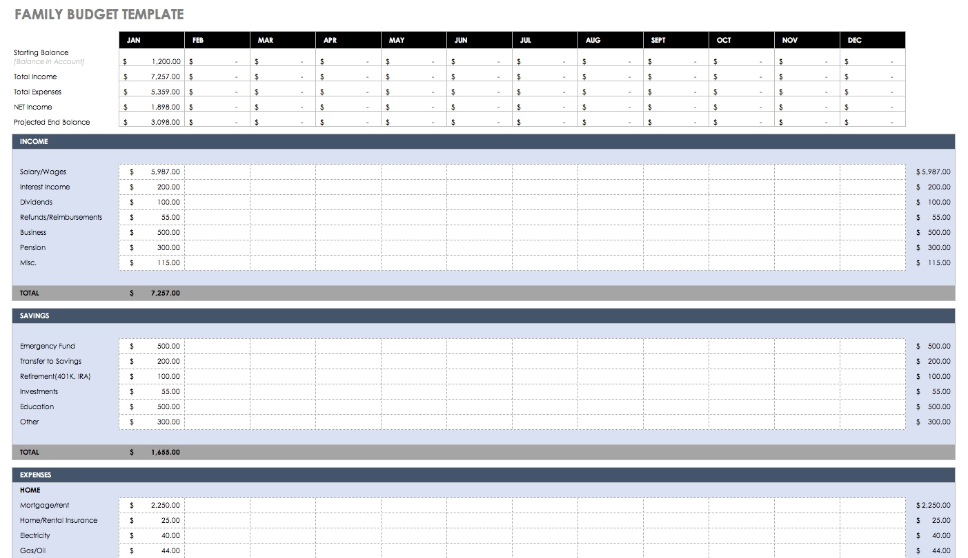 monthly bill planner template calendar template printable