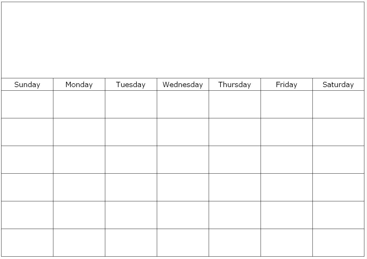 Free Printable 1 Month Calendar | You Can Find This Calendar-Month To Month Blank Calendars