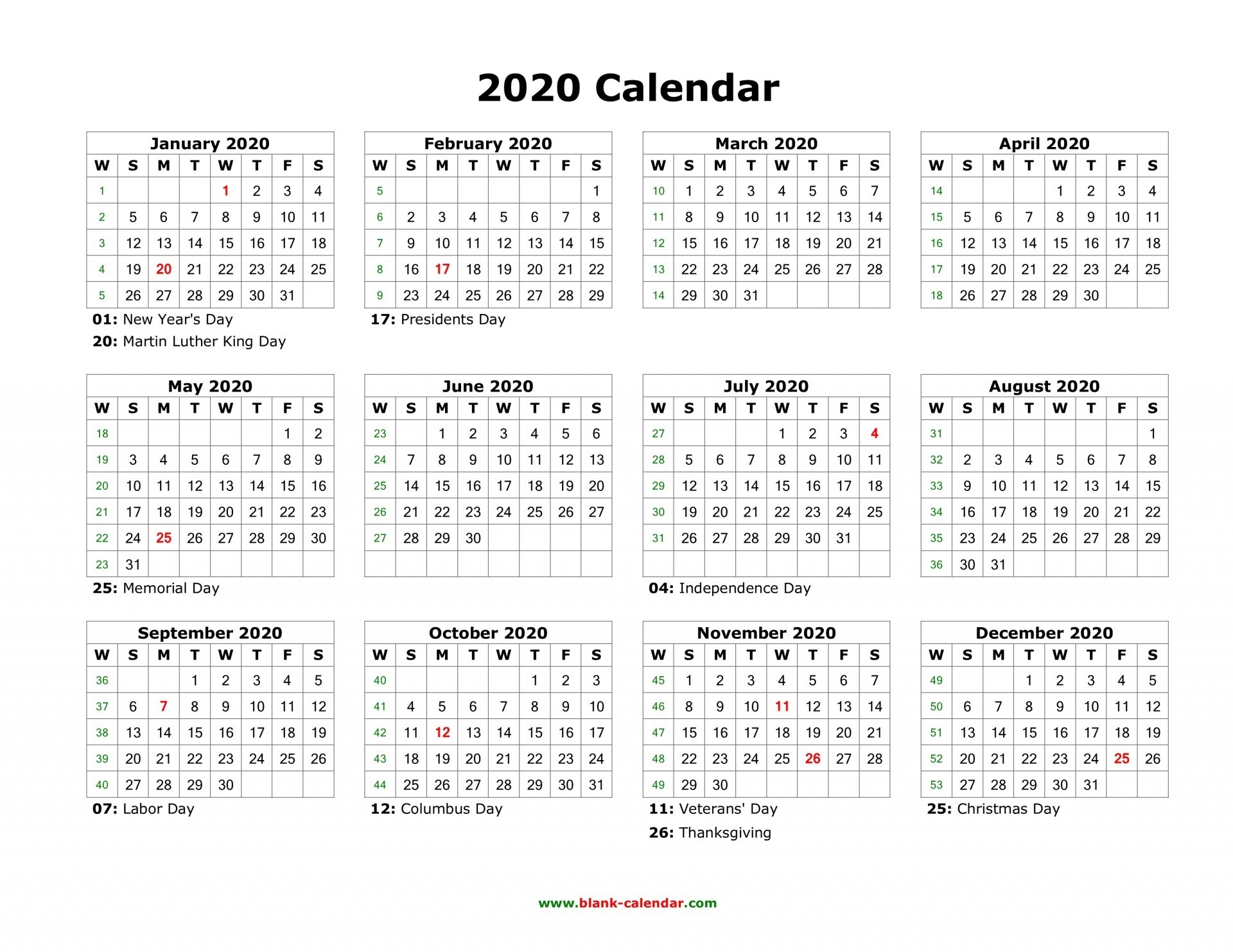 Free Printable 2020 Calendar With Holidays South Africa-Holidays In South Africa 2020