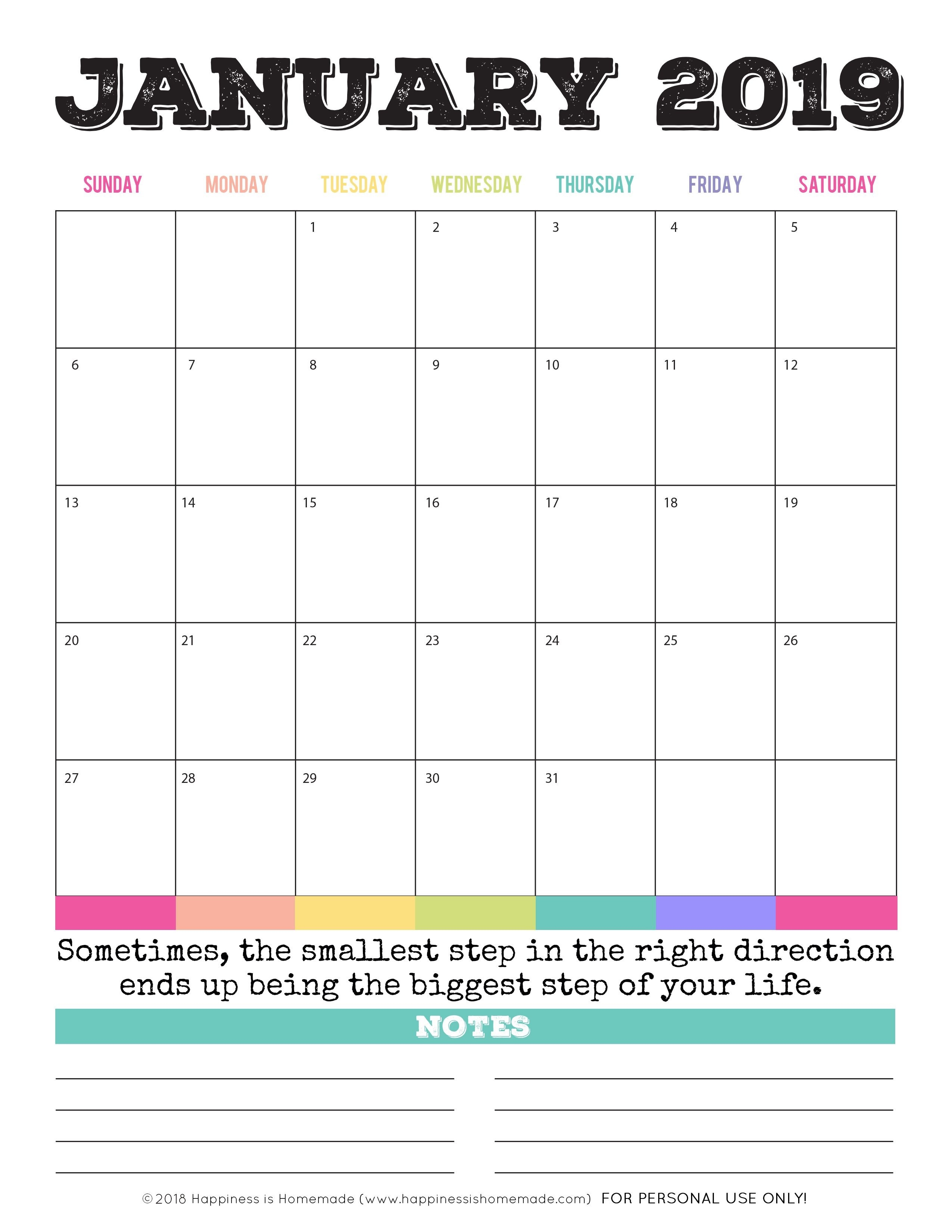 Free Printable Calendars For 2018 And 2019! This Free-Create 2020 - 2021 Blank Monthly Calendar