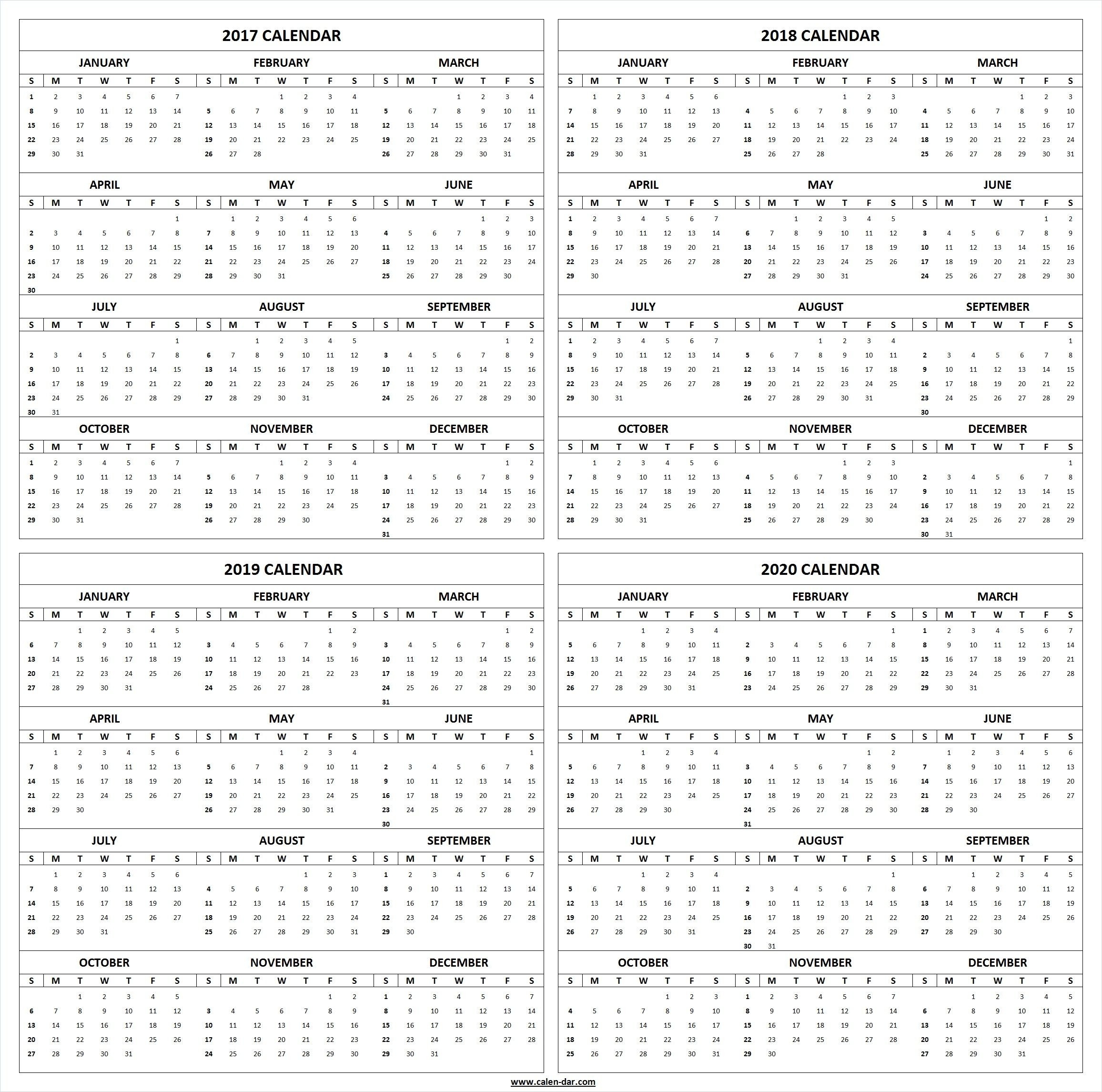 Get Free Blank Printable 2017 2018 2019 2020 Calendar-How To Design Writeable Monthly Bill-Payments Calendar Template 2020