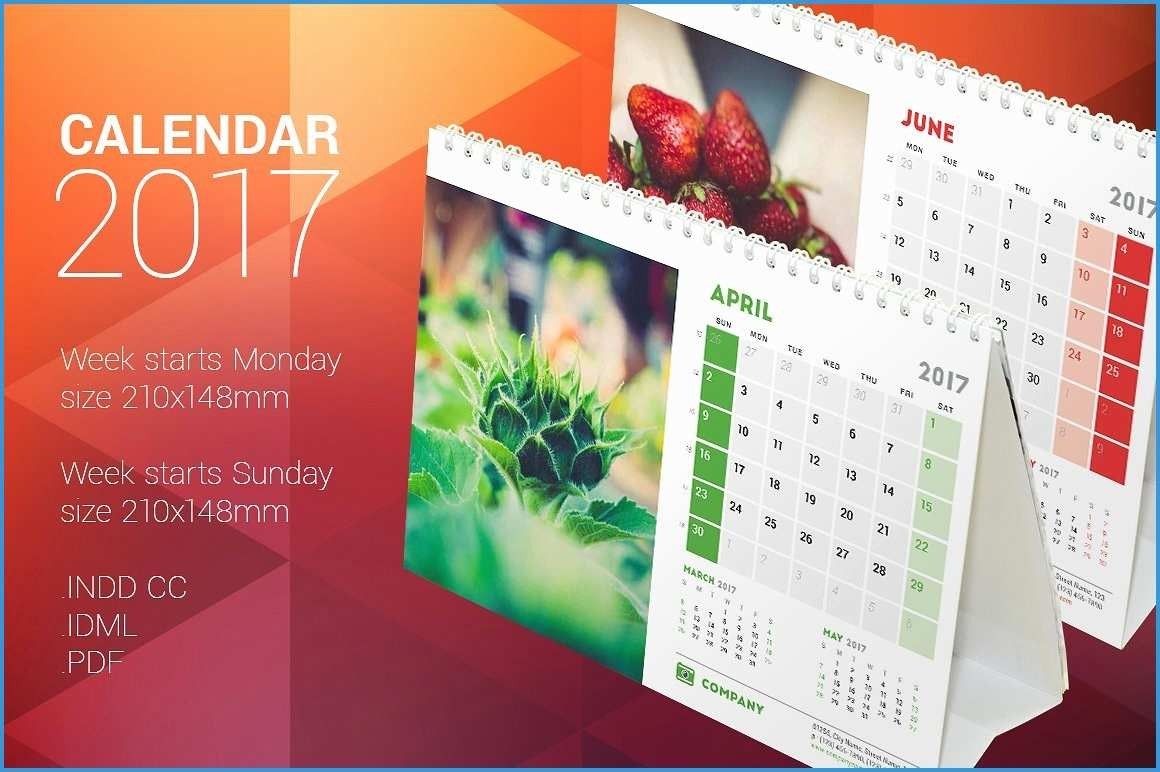 Indesign Calendar Template Free Calendar Template Printable