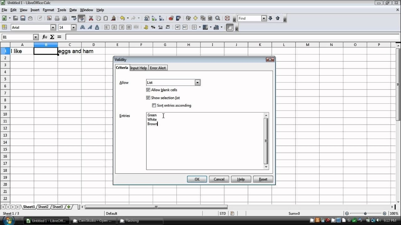 openoffice calc templates