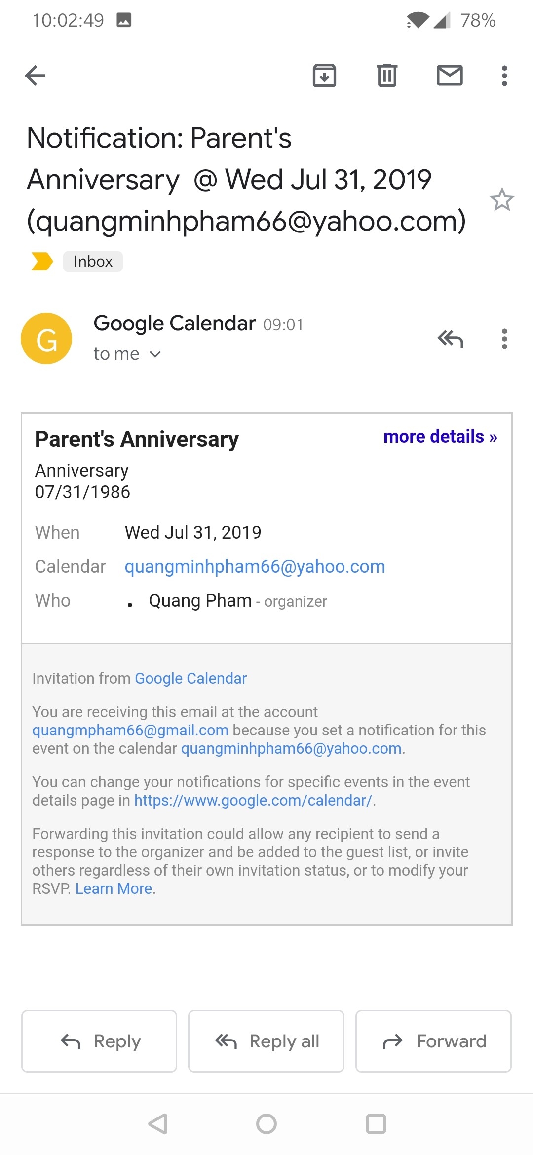 How To Remove @yahoo Calendar From My @gmail Account-Remove Holidays From My Google Calendar