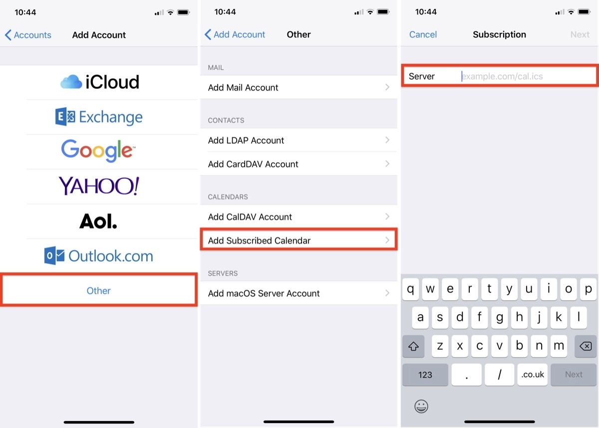 How To Subscribe To Calendars On Iphone And Ipad - Macrumors-Icloud Calendar Subscription Holidays