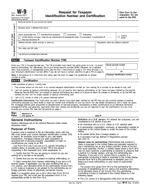Irs W-9 Form | Pdffiller-Blank W9 Form 2020