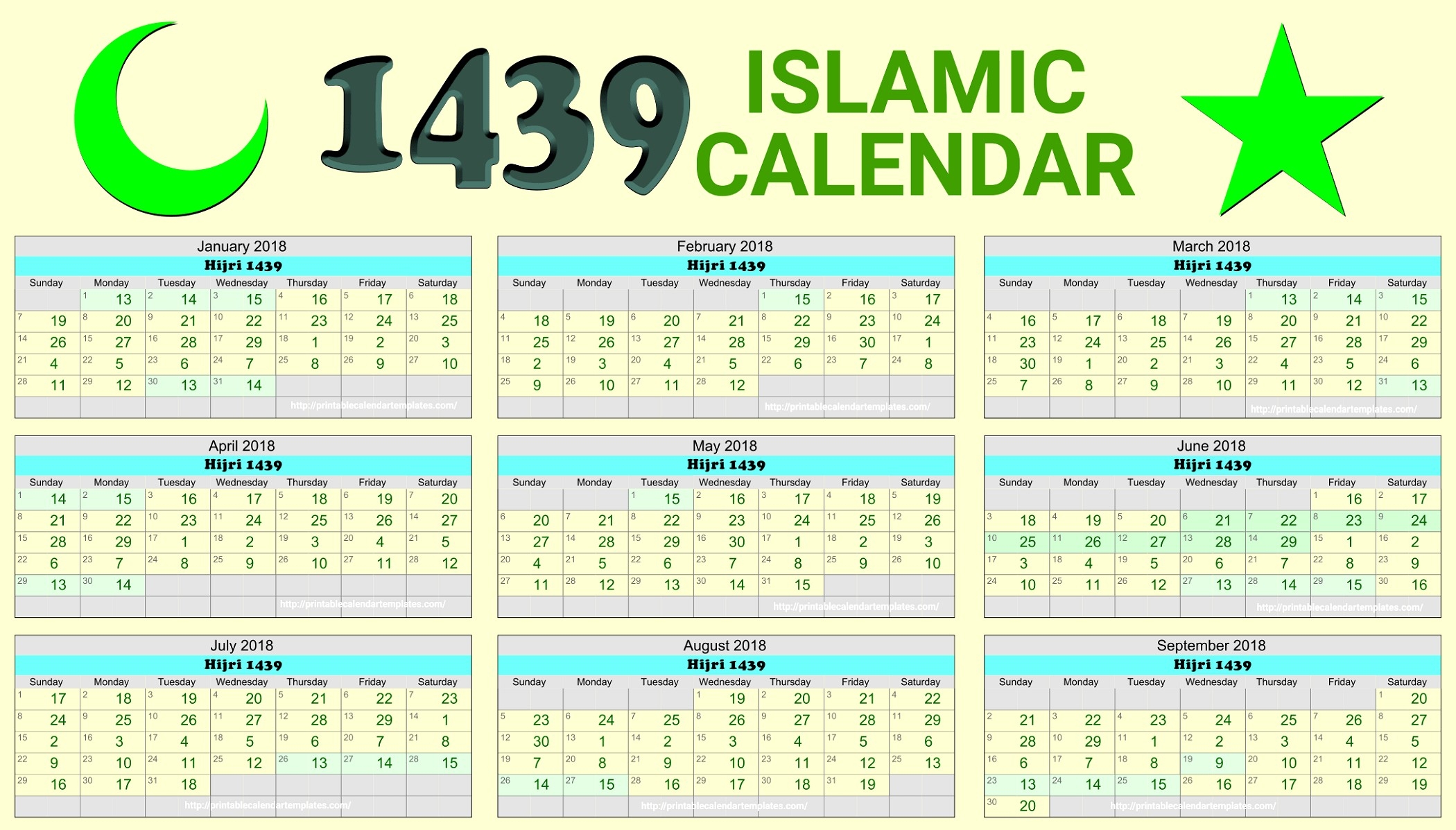 Islamic Calendar 2001 | Jcreview-January 2020 Arabic Calendar