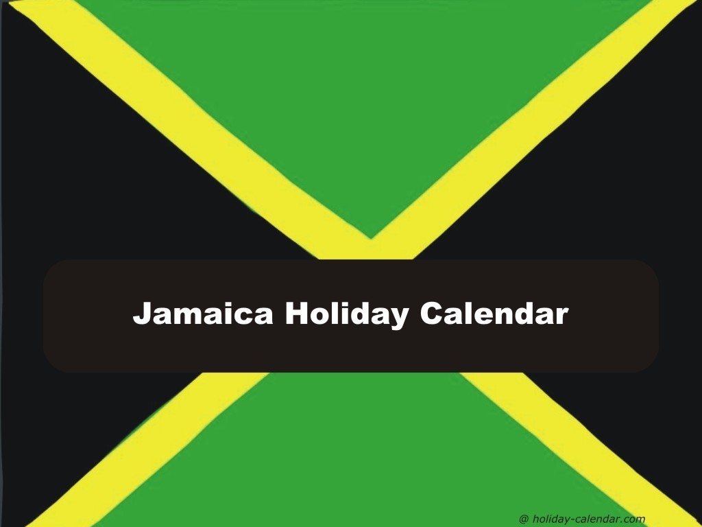 Jamaica 2019 / 2020 Holiday Calendar-Jamaica Public Holidays 2020 Printable