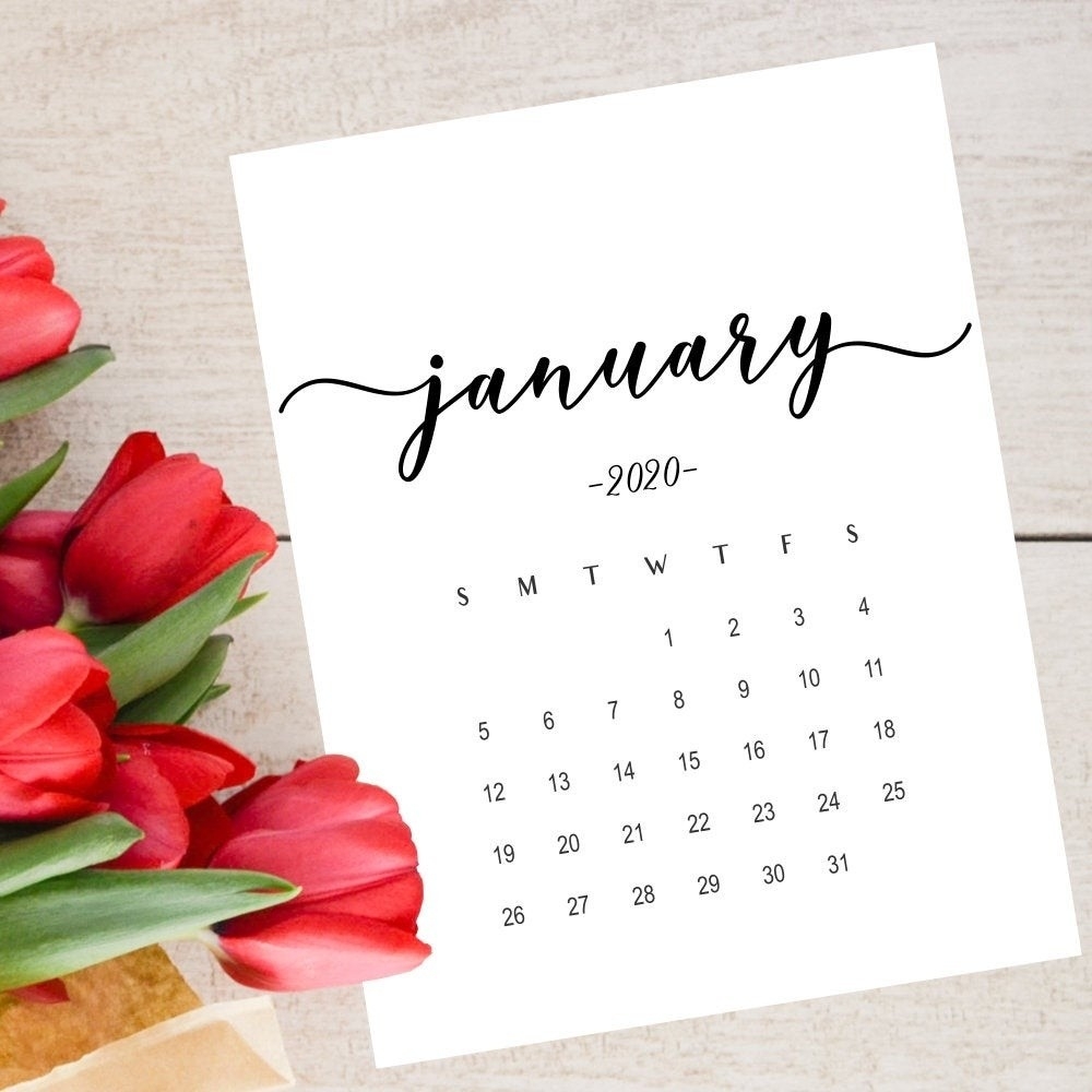 January 2020 Calendar Baby Announcement » Creative Calendar-January 2020 Calendar Baby Announcement