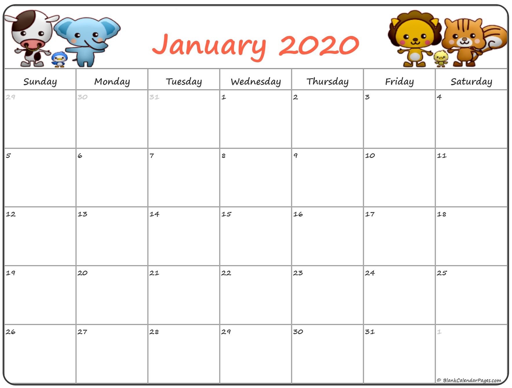 January 2020 Pregnancy Calendar | Fertility Calendar-January 2020 Calendar Cute